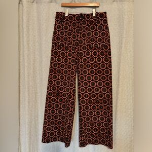 Size 27 Anthropologie Wide Leg Cropped Collette Pants